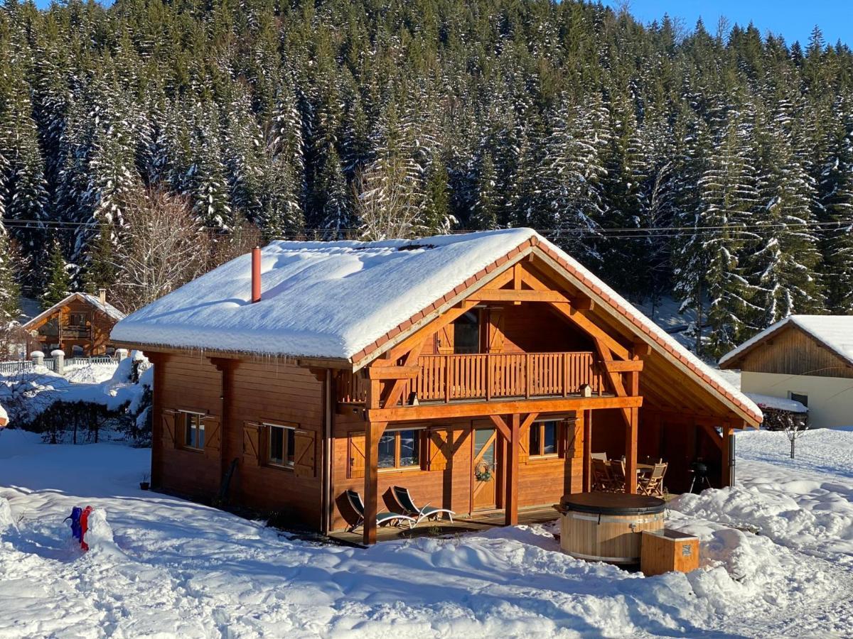 Le Chalet De La Deviniere, Bain Nordique Exterieur Chauffe Xonrupt-Longemer Eksteriør bilde